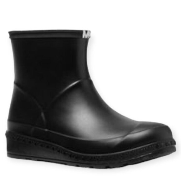 MICHAEL Michael Kors MAC Women's Wedge Heel Ankle Boot Rain Waterproof Booties - Picture 2 of 7